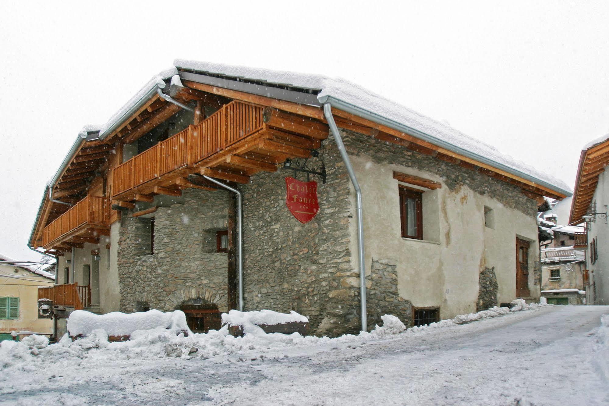 Chalet Faure Oulx Exterior foto